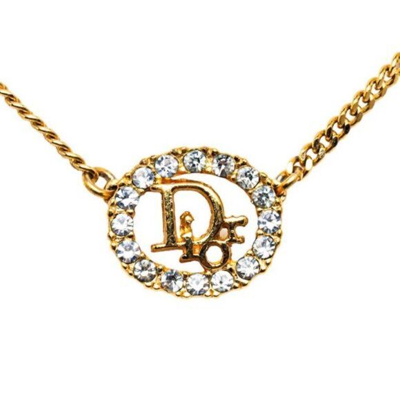 Dior Circle Logo Necklace - Picture 1 of 7